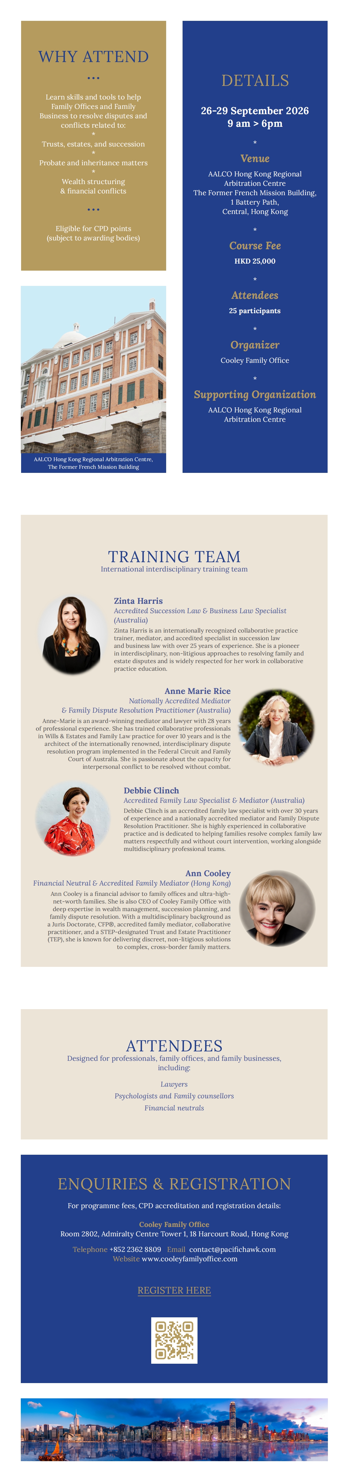 Family Office Mediation & Collaboration Practice (FOMCP) Training