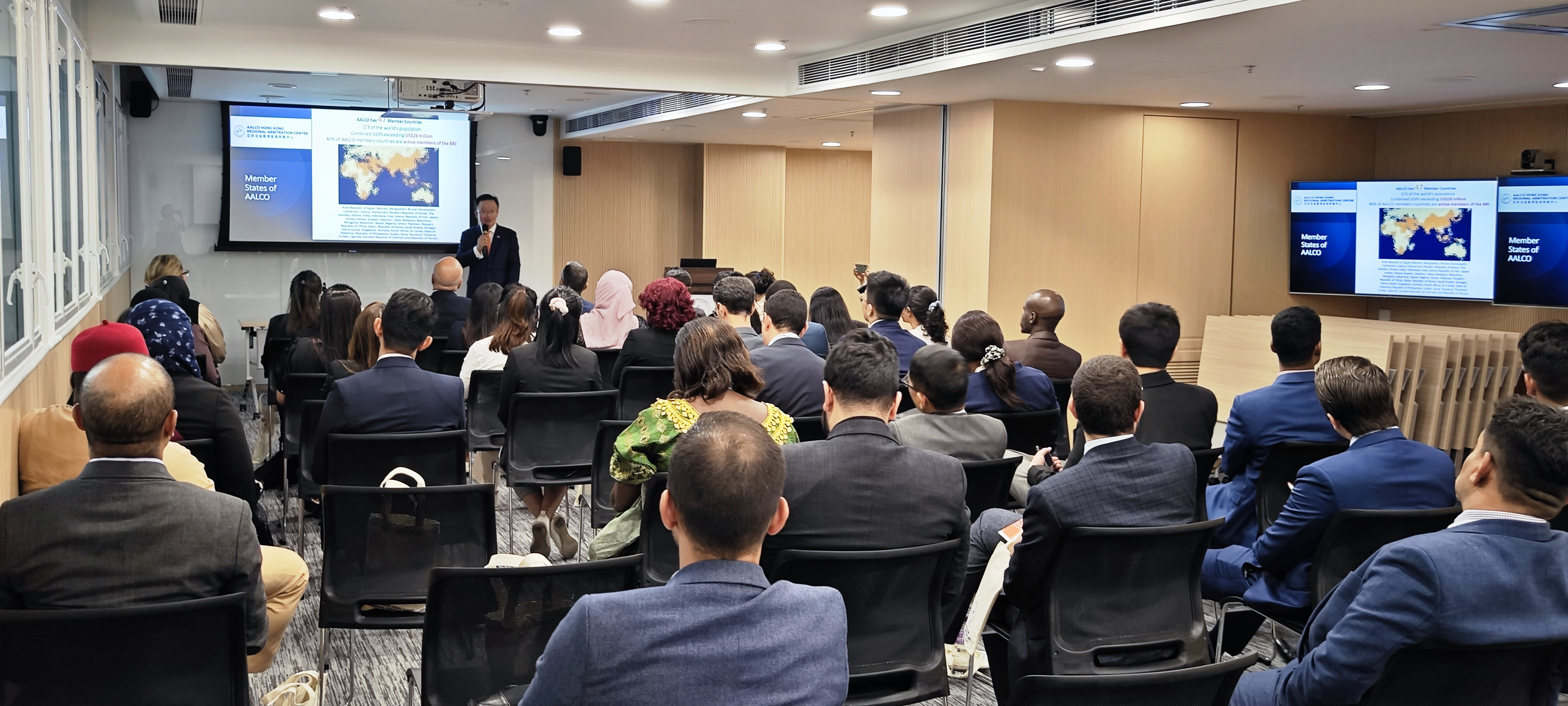 AALCO Hong Kong Regional Arbitration Centre Warmly Welcomed and Delivered a Training Session for Delegates of the 2023 China-AALCO Exchange and Research Programme 2-3 August 2023