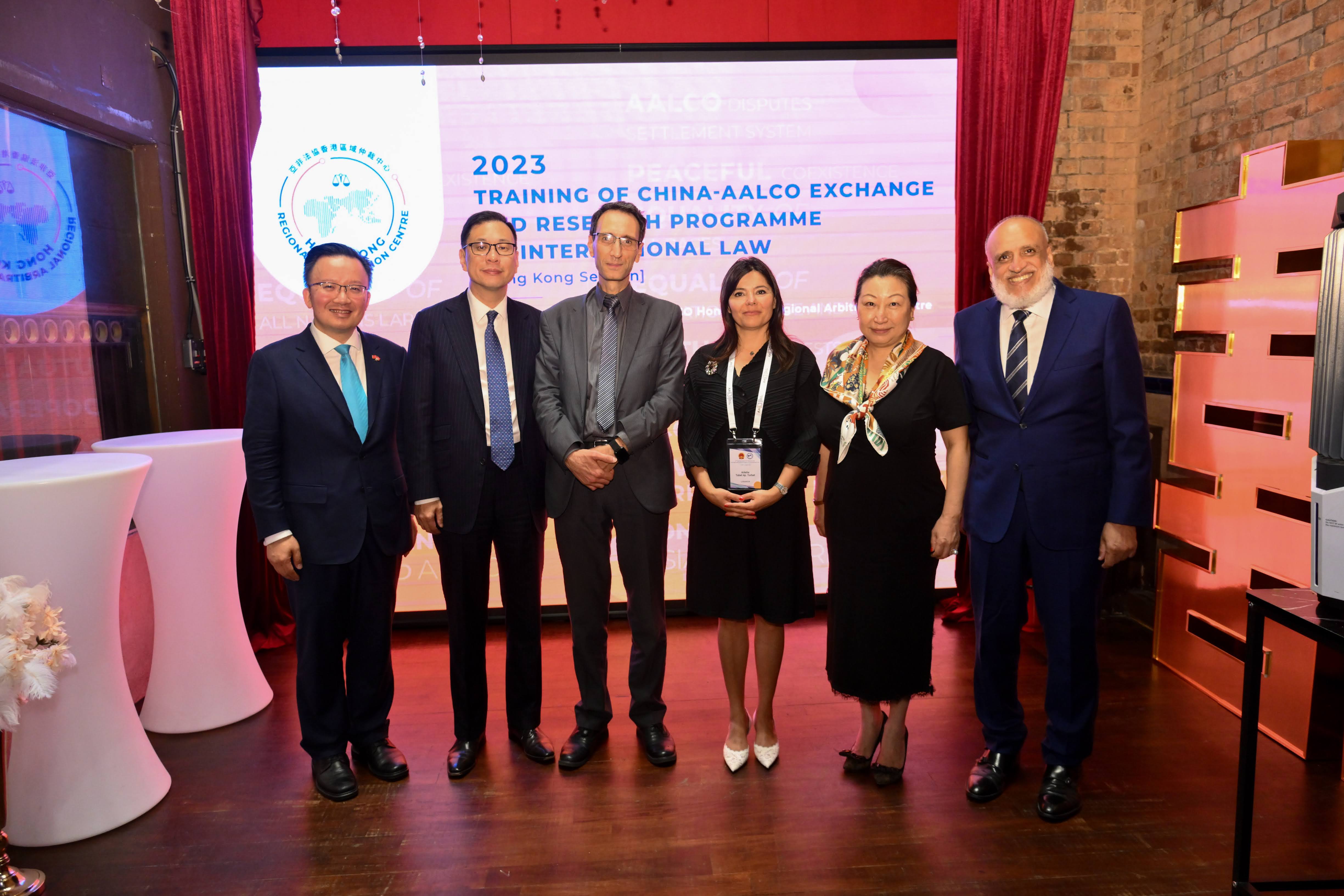 AALCO Hong Kong Regional Arbitration Centre Warmly Welcomed and Delivered a Training Session for Delegates of the 2023 China-AALCO Exchange and Research Programme 2-3 August 2023