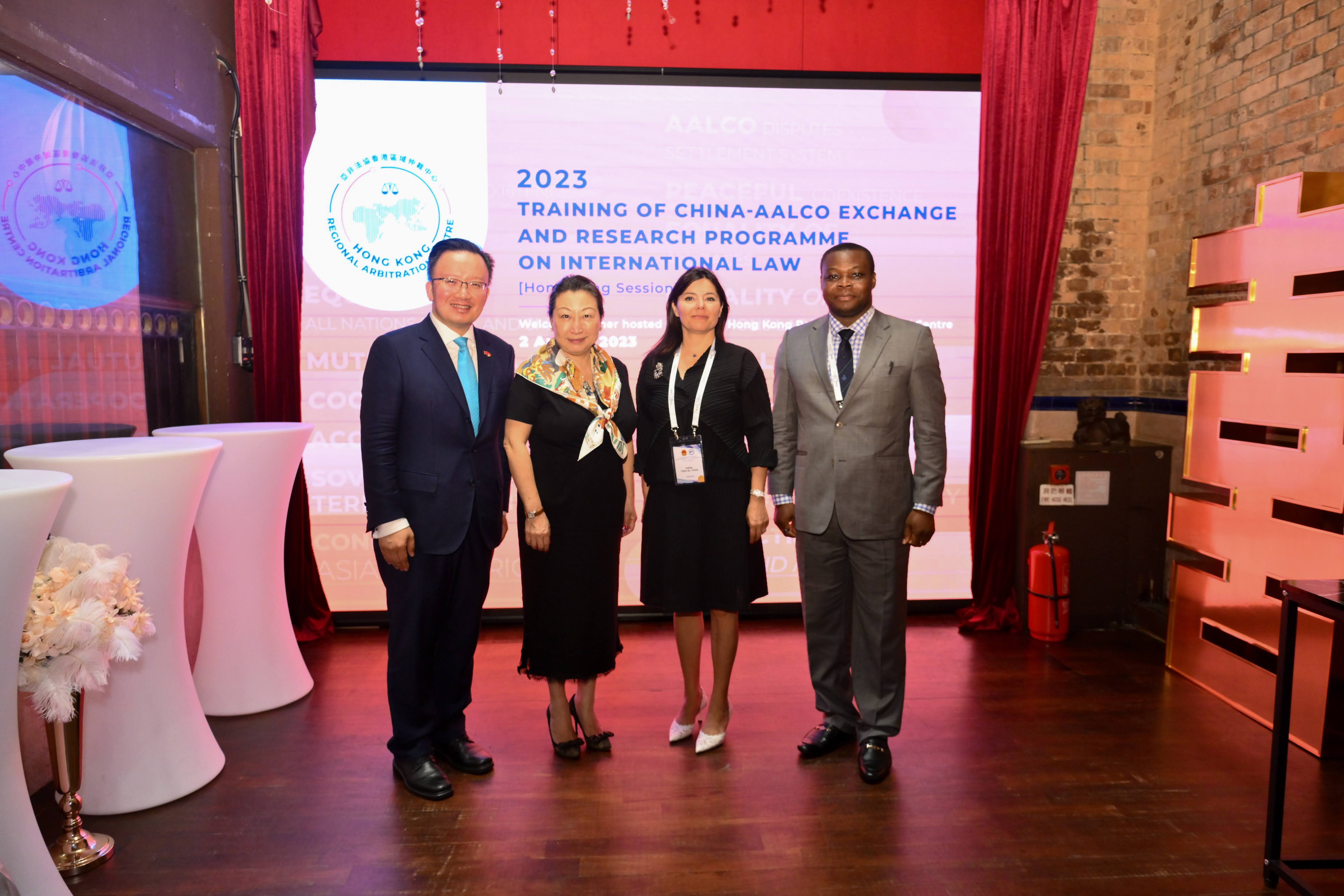 AALCO Hong Kong Regional Arbitration Centre Warmly Welcomed and Delivered a Training Session for Delegates of the 2023 China-AALCO Exchange and Research Programme 2-3 August 2023