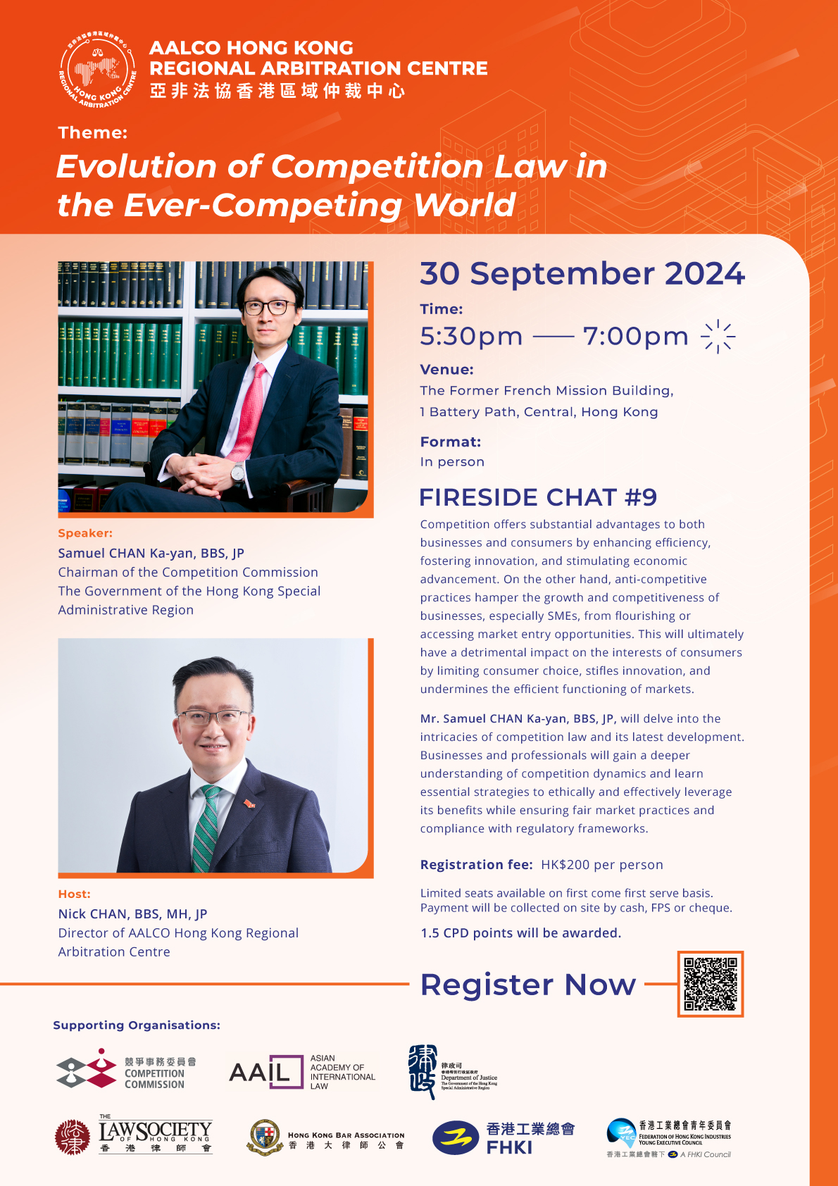 Fireside Chat #9 30 September 2024 – Evolution of Competition Law in the Ever-Competing World