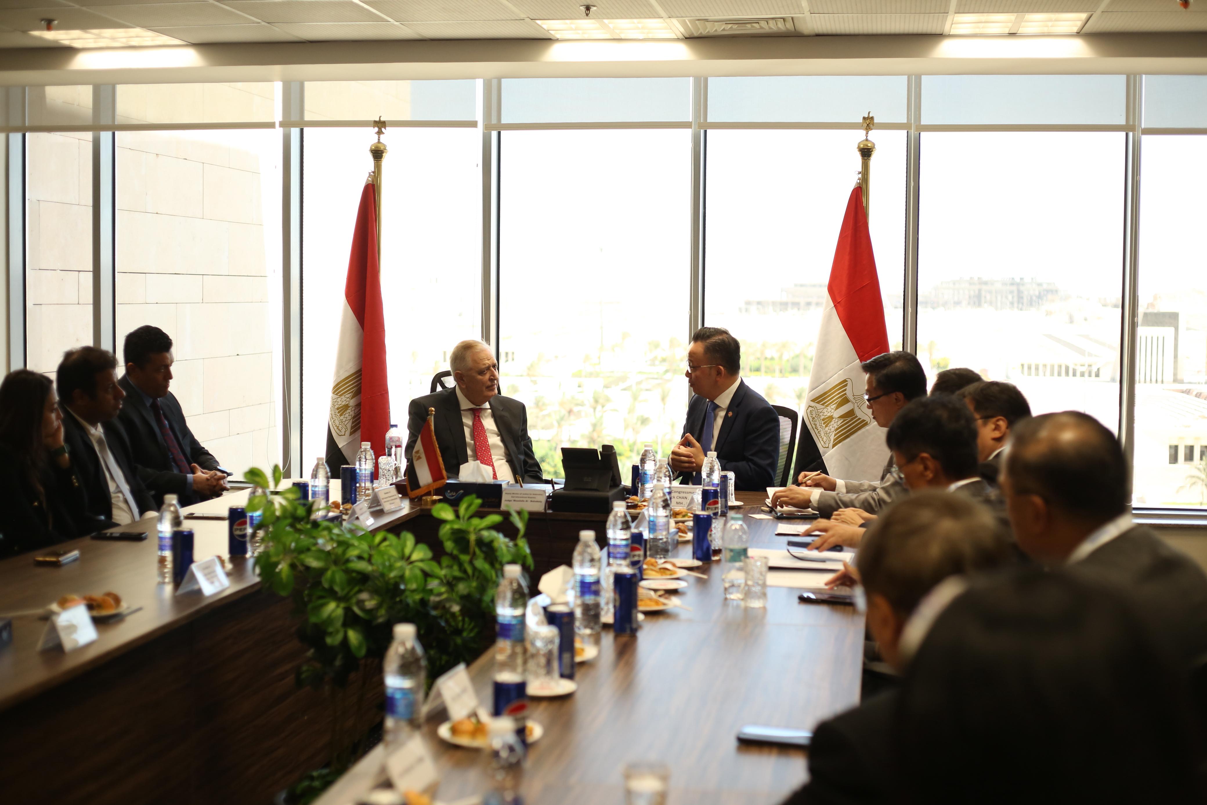 AALCO-HKRAC Mission Trip to Egypt and South Africa – Visited the headquarters of the General Administration of Arbitration and International Disputes at the Egyptian Ministry of Justice in the Administrative Capital – 20 October 2024