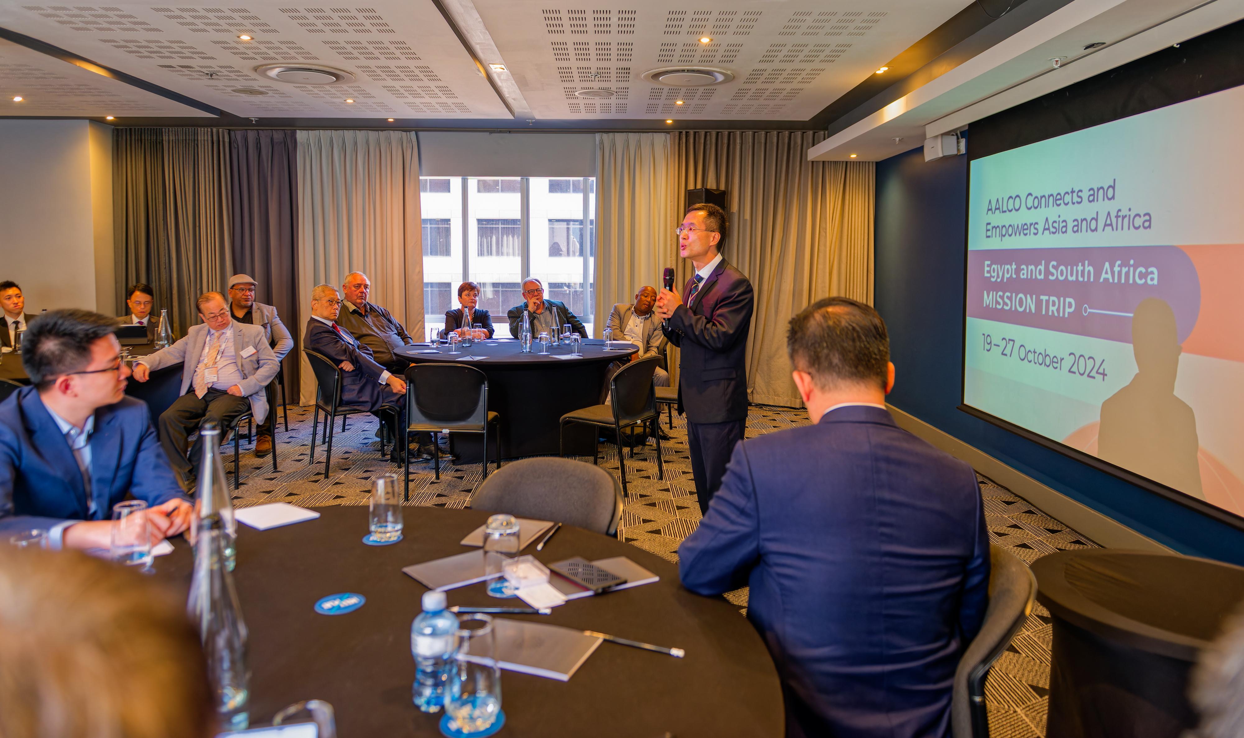 Networking Conference and Meeting with Small Business Development and Chinese Consulate-General in Cape Town, South Africa – 22 October 2024