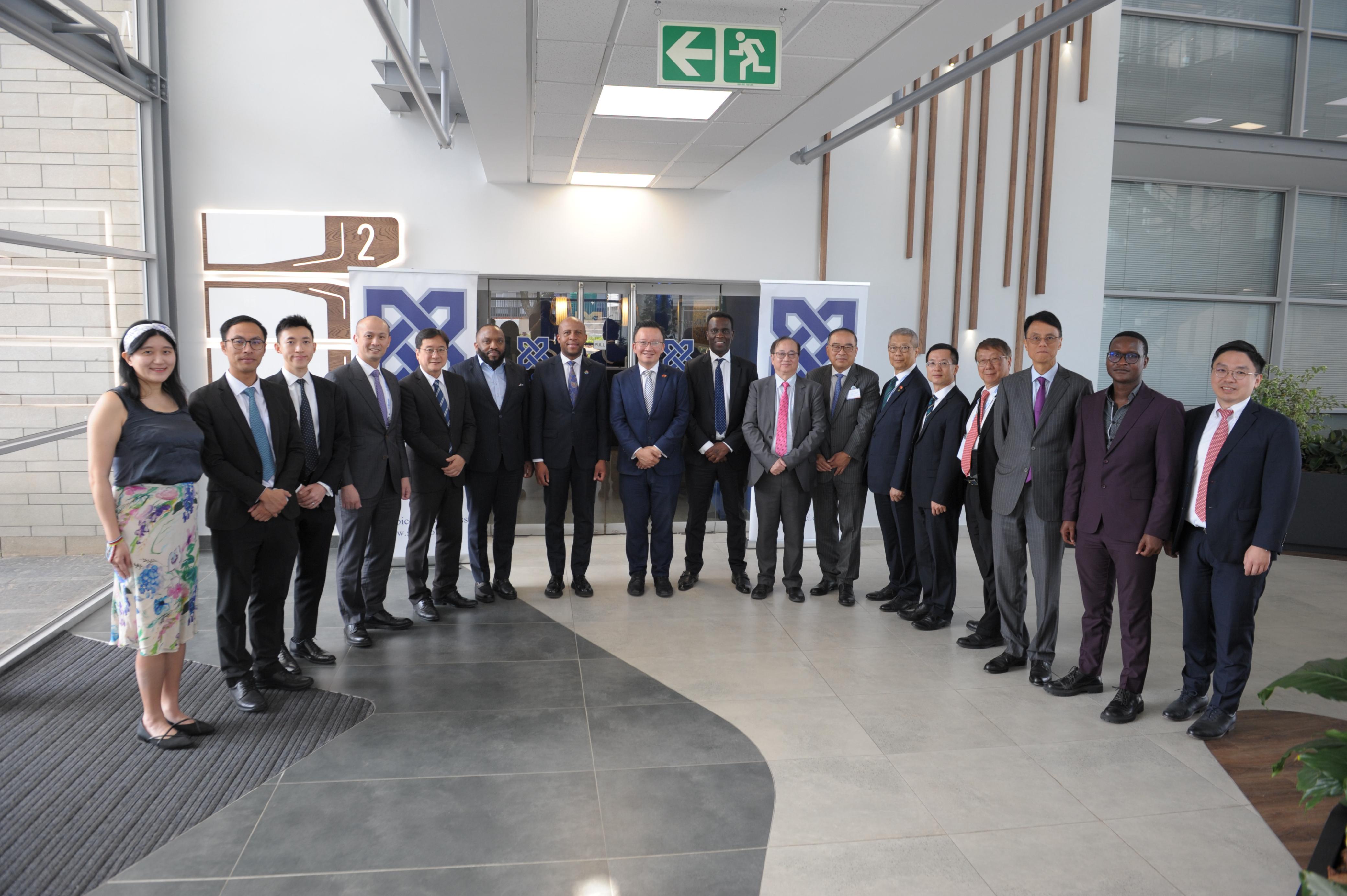 Meeting with Ministry of Justice of South Africa in Pretolia, Chinese Embassy in South Africa, South African Chamber of Commerce and Industry (SACCI) in Johannesburg, South Africa- 24 October 2024