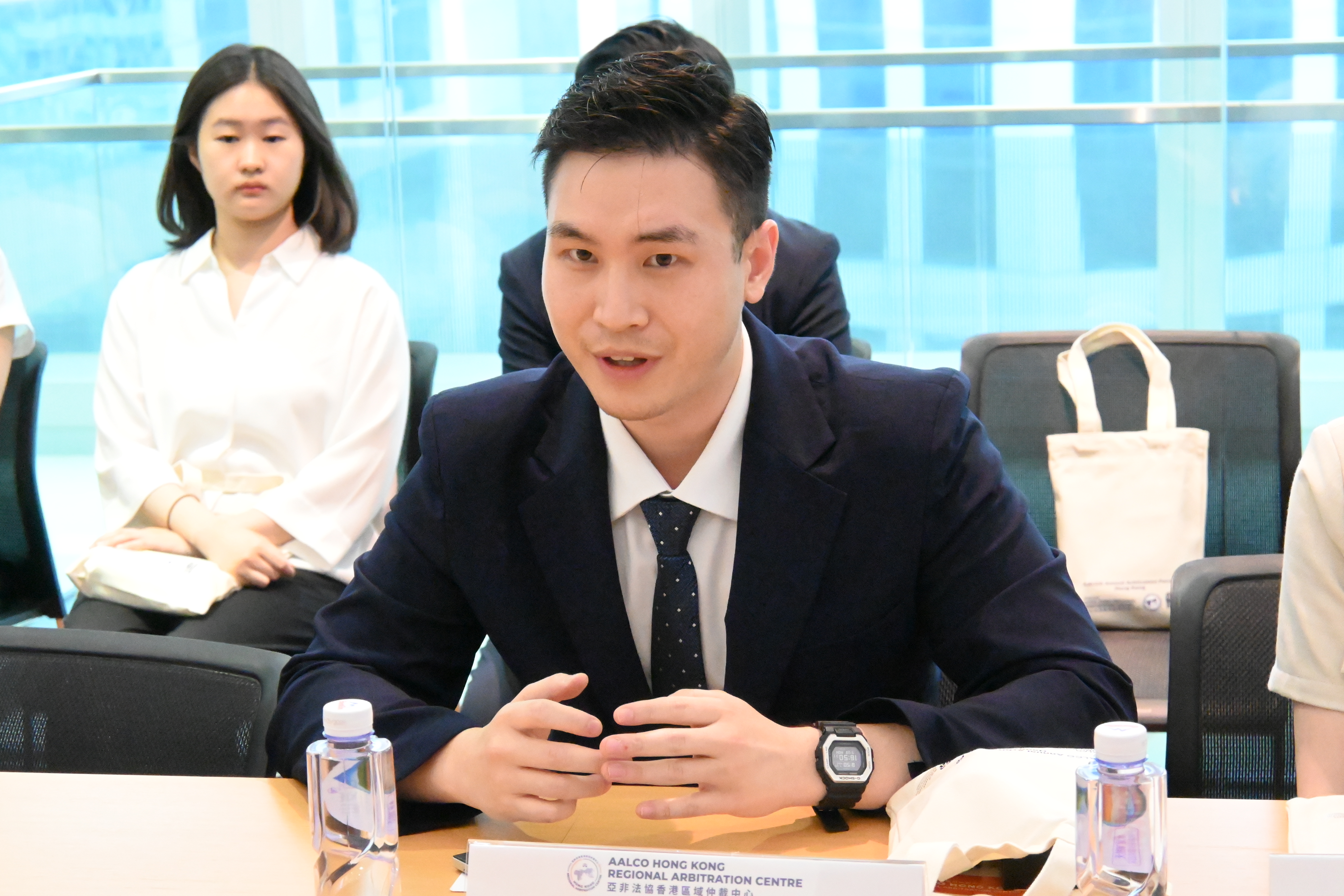 AALCO-HKRAC Welcomed Korean Ministry of Justice and Korean Legal Interns – 29 July 2024
