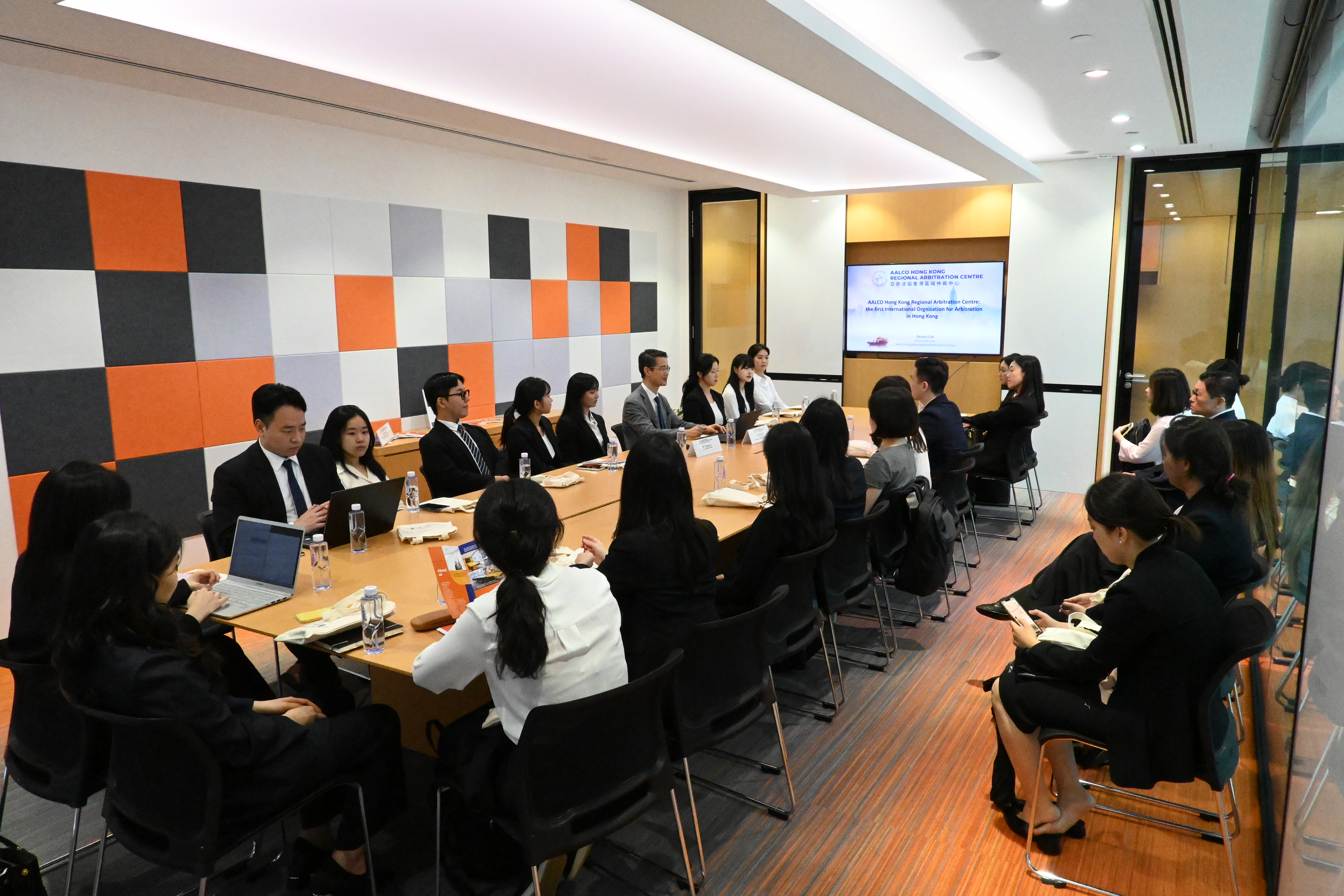 AALCO-HKRAC Welcomed Korean Ministry of Justice and Korean Legal Interns – 29 July 2024